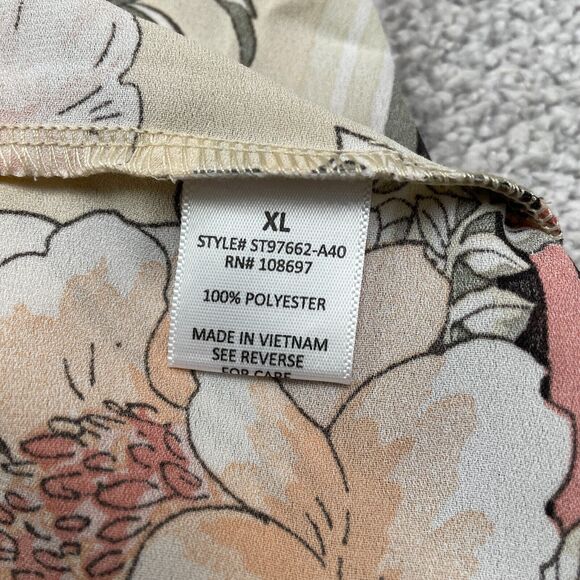 Sweetrain Set Of 2 Floral Camisole Kimono Sleepwear Womens XL Multicolor NWT New - Picture 6 of 13